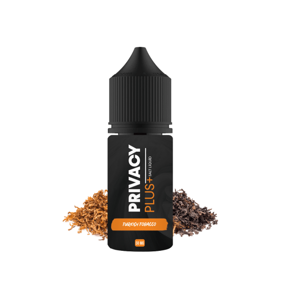 PRİVACY PLUS - Turkish Tobacco - 30ML Salt Likit