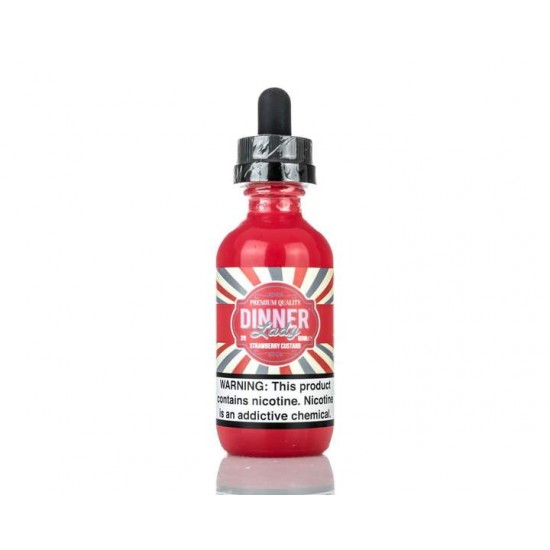 Dinner Lady - Strawberry Custard 60ML